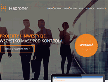 Tablet Screenshot of hadrone.com
